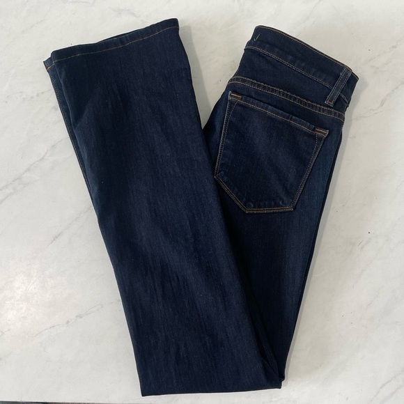 J Brand Starless Dark Wash Slim Boot Leg Jeans 27 Retro Y2K Style Elena Gilbert - Picture 10 of 10